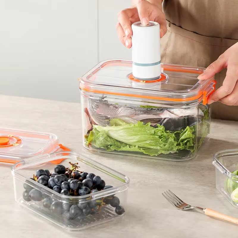 صندوق حفظ الطعام بالتفريغ الهو - مراجعة Kitchen Gadgets Organizer وسعره