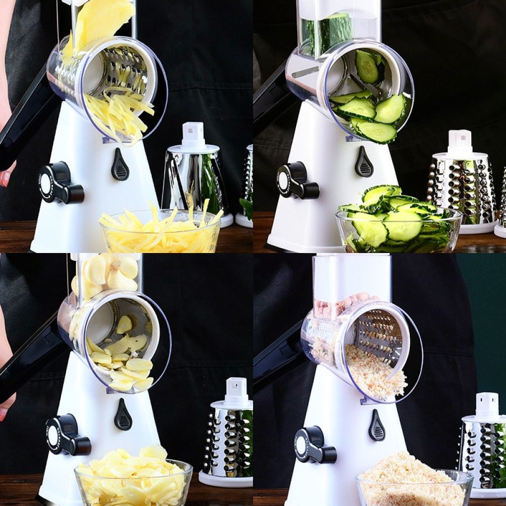 قطاعة طعام دوارة، مبشرة، قطاعة - مراجعة Kitchen Helper Gadgets وسعره