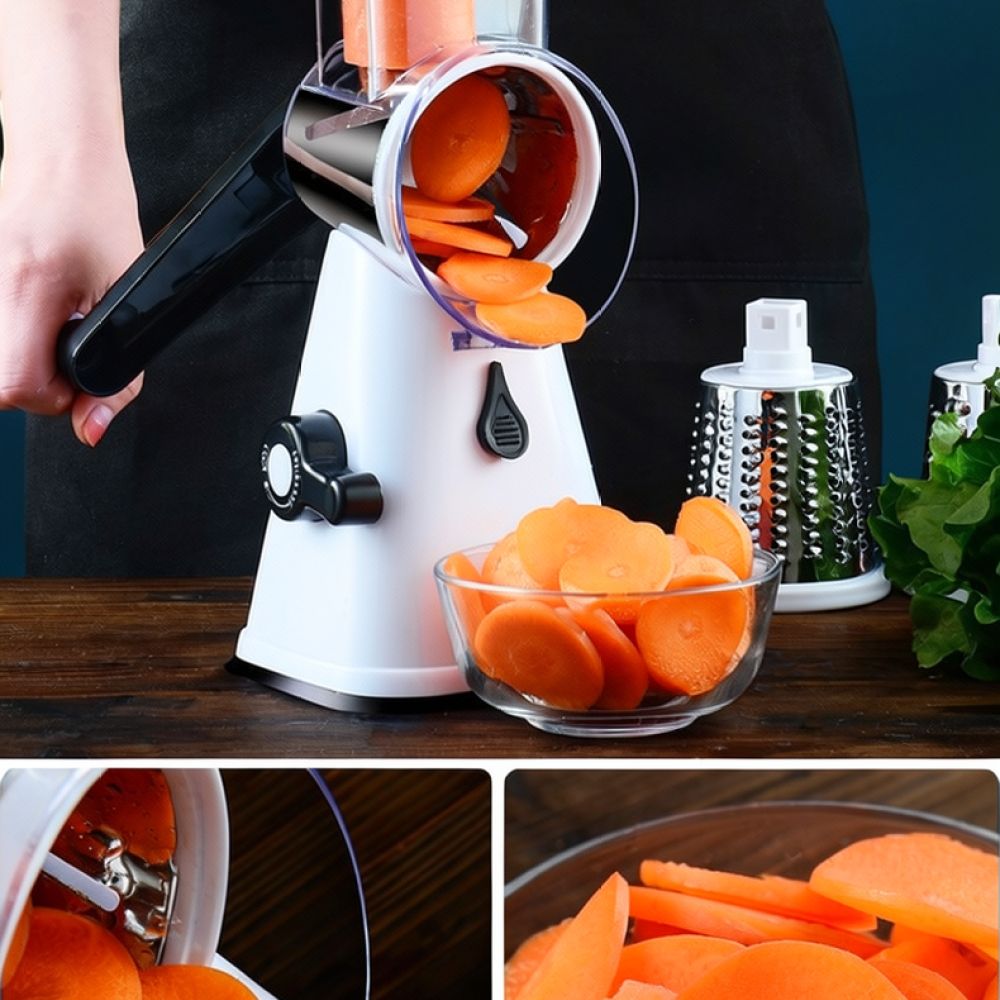 قطاعة طعام دوارة، مبشرة، قطاعة - مراجعة Kitchen Helper Gadgets وسعره