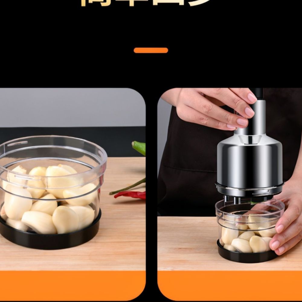مكبس ثوم يدوي من الفولاذ المقا - مراجعة Kitchen Helper Gadgets وسعره