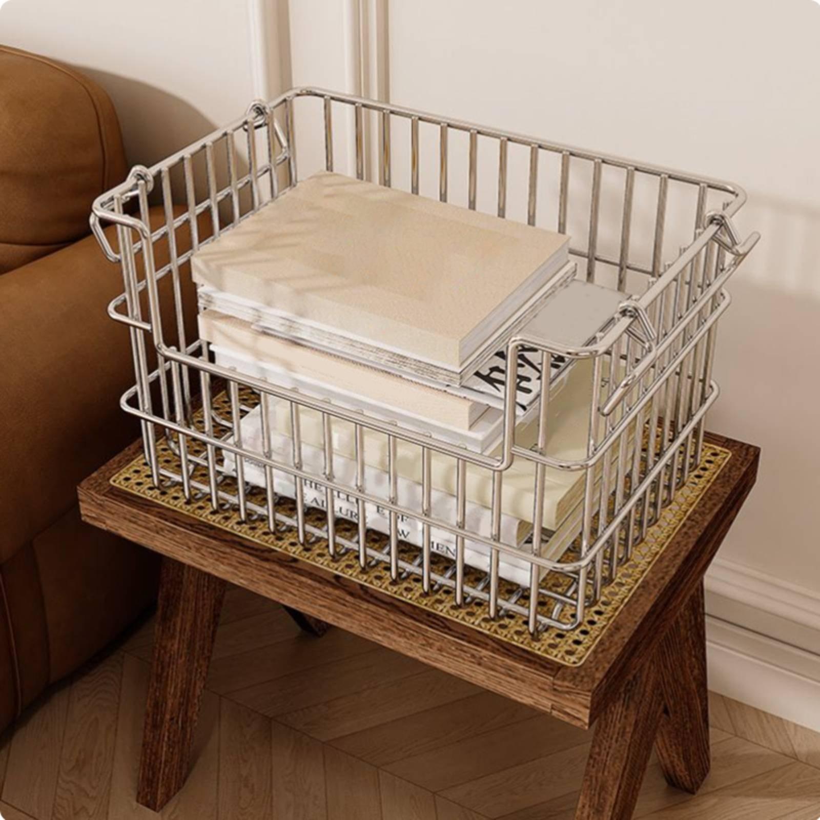 سلة تخزين من الفولاذ المقاوم ل - مراجعة Kitchen Gadgets Organizer وسعره